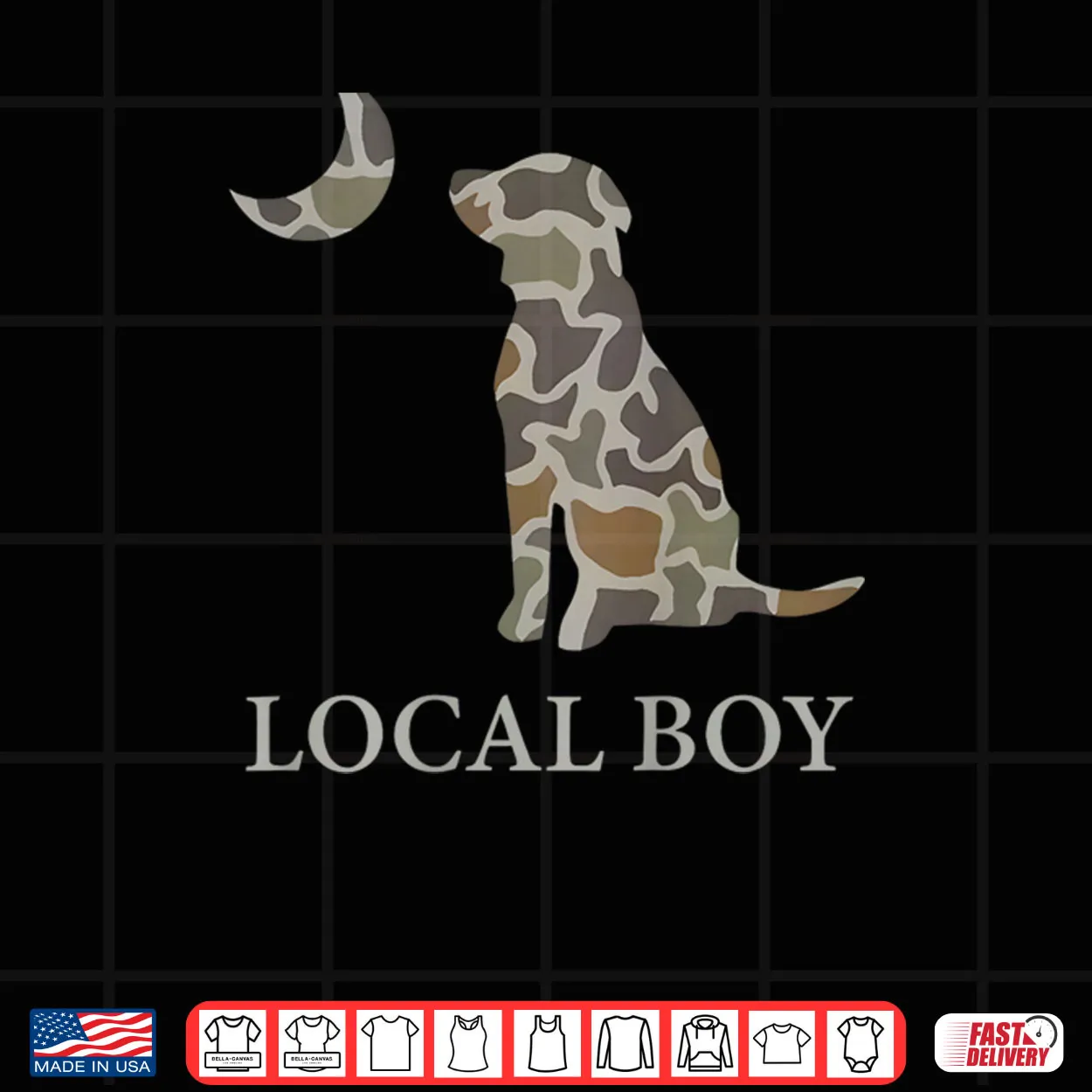 Camo Southern Local Boy Duck Hunting Black Lab Shirt Camo Southern Local Boy Duck Hunting Black Lab Shirt