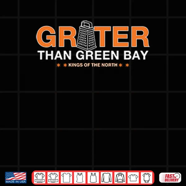 Design Chicago Bears Grater Than Green Bay Shirt