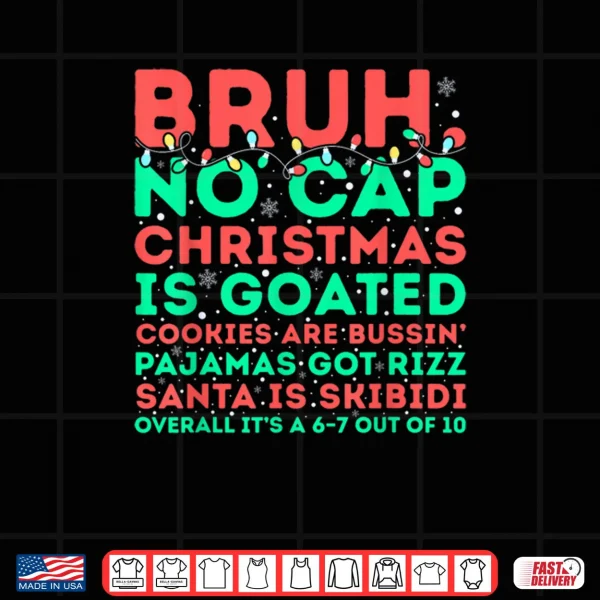 Design Christmas Santa Rizzmas Gen Alpha Xmas Shirt