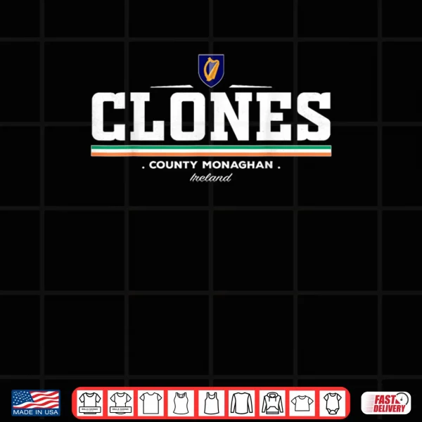 Clones Ireland Shirt 3 Design Clones Ireland Shirt