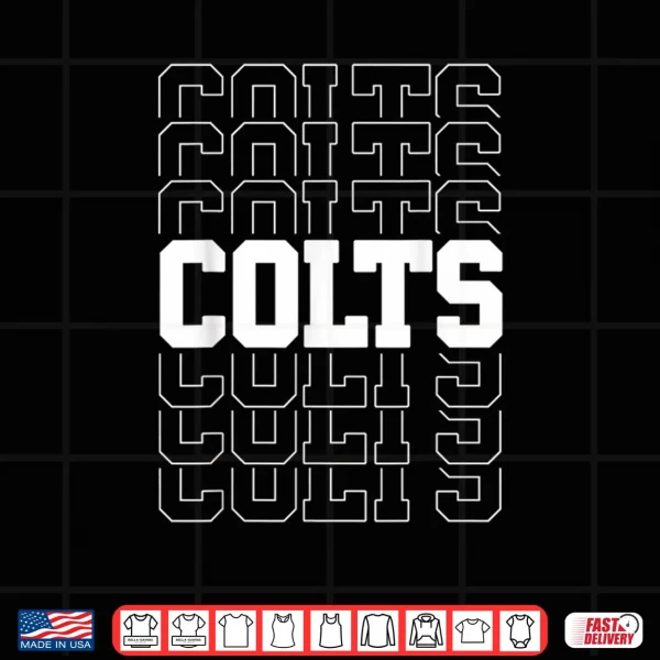 Design Colts Name Retro Shirt
