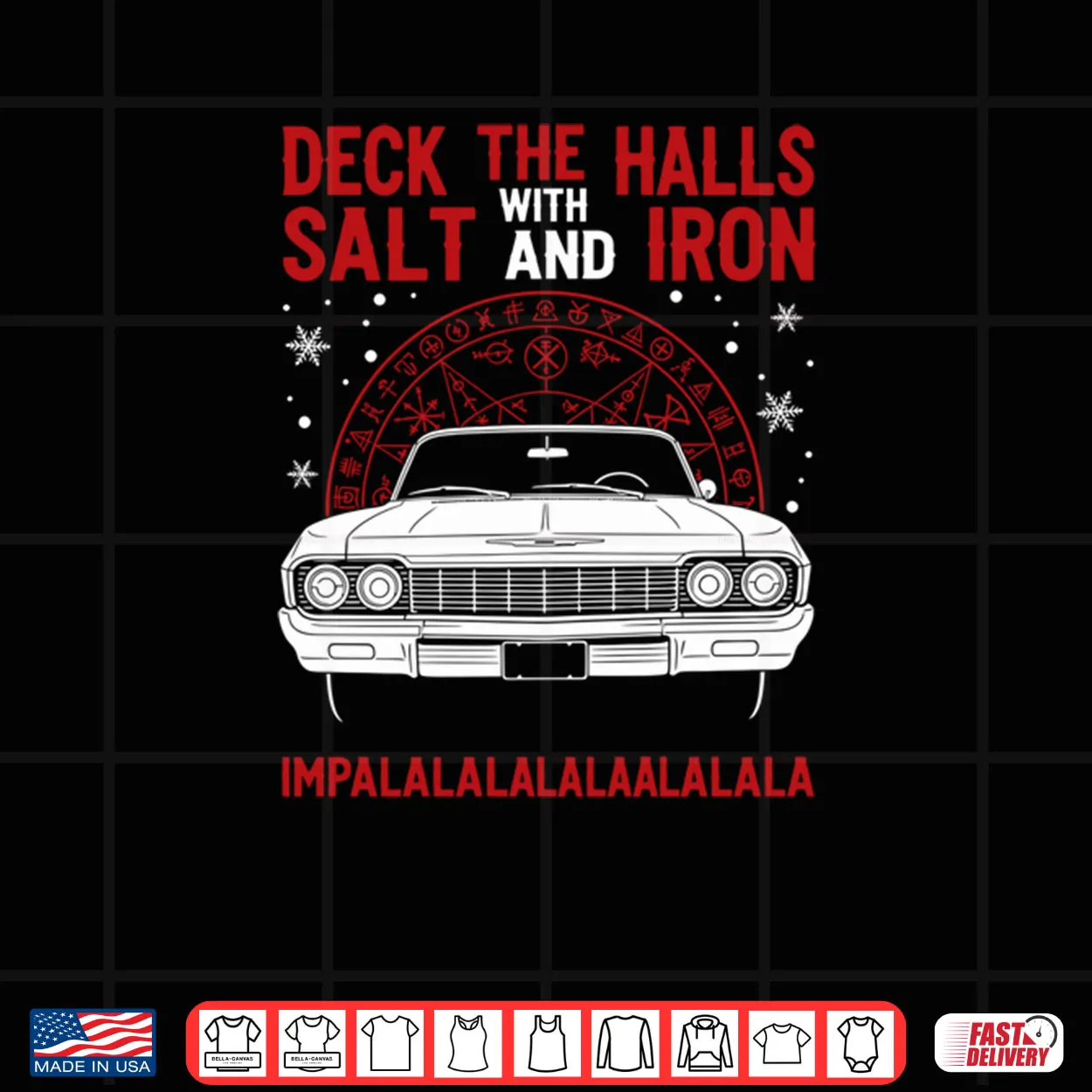 Deck The Halls With Salt And Iron Shirt Deck The Halls With Salt And Iron Shirt