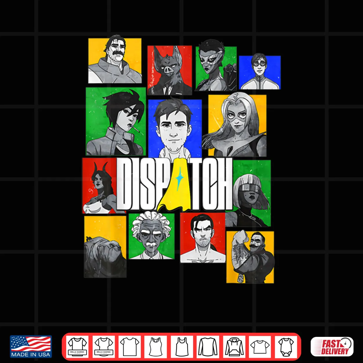 Dispatch Video Game Shirt Dispatch Video Game Shirt