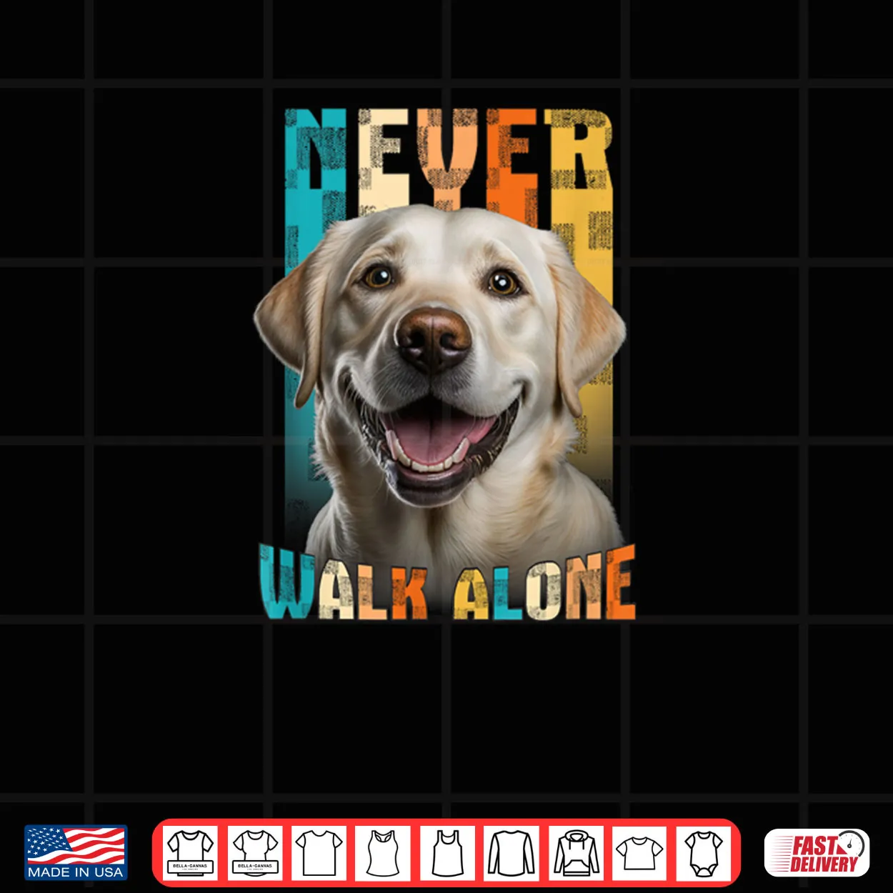 Dog Walker Labrador Retro Shirt Dog Walker Labrador Retro Shirt