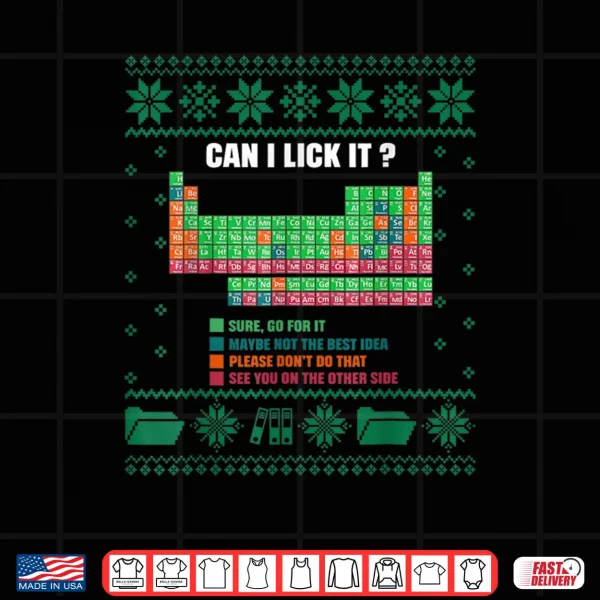 Element Can I Lick It Christmas Ugly Shirt 3 Design Element Can I Lick It Christmas Ugly Shirt