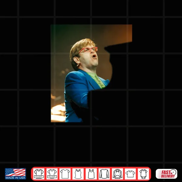 Elton John Live Candle in The Wind 1997 Era Shirt 4 Design Elton John Live Candle in The Wind 1997 Era Shirt
