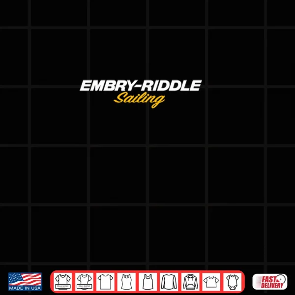 Embry Riddle University ERAU Eagles Sailing Shirt 3 Design Embry Riddle University ERAU Eagles Sailing Shirt