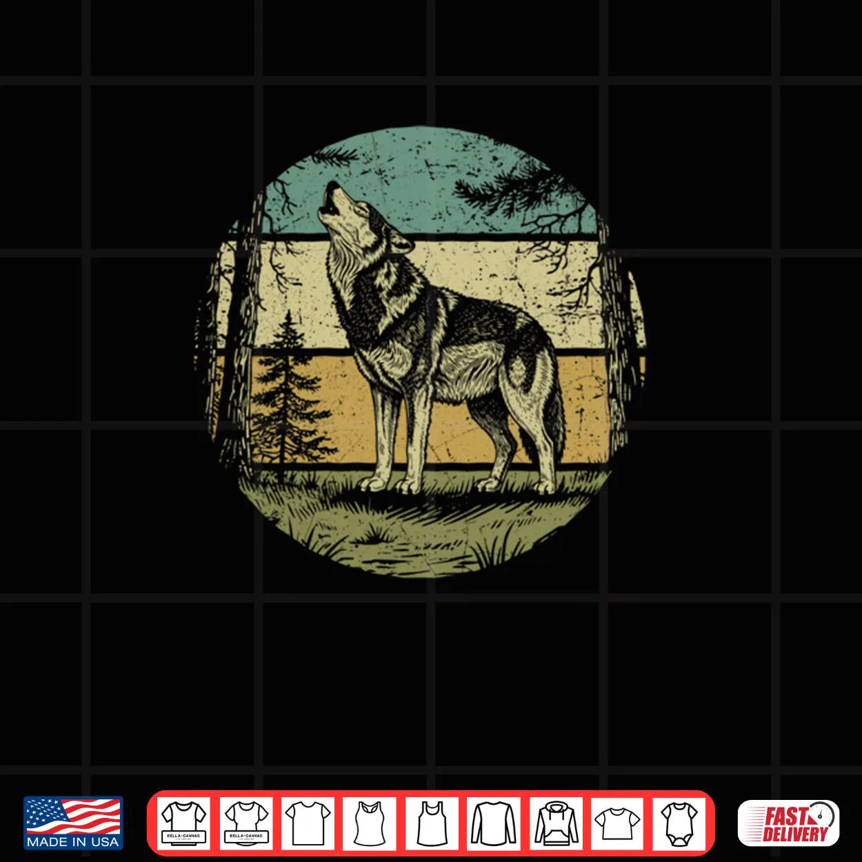 Forest Wolf Outdoors Nature Shirt Forest Wolf Outdoors Nature Shirt