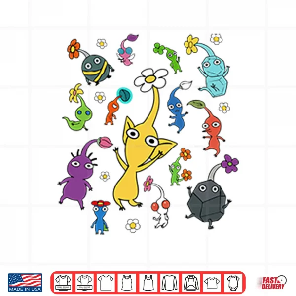 Design Funny Pikmin Shirt