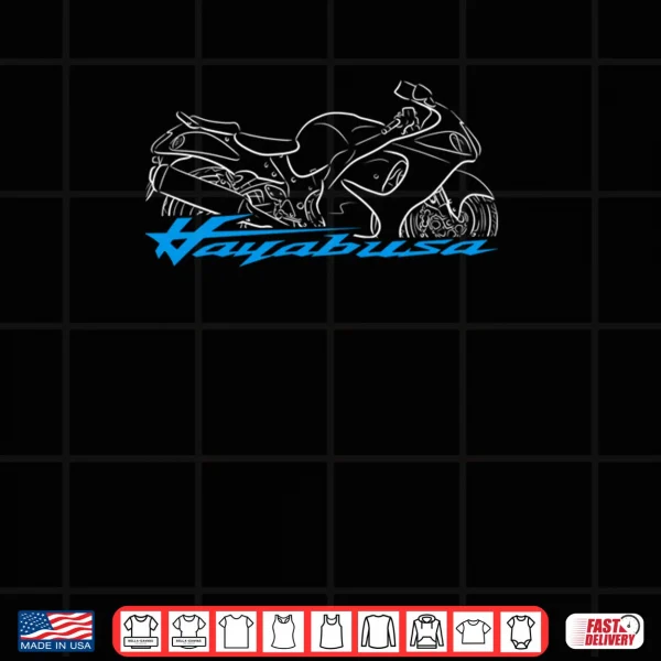 Design GSX1300R Hayabusa 2008 2020 for Sportbike Riders Motorcycle Shirt