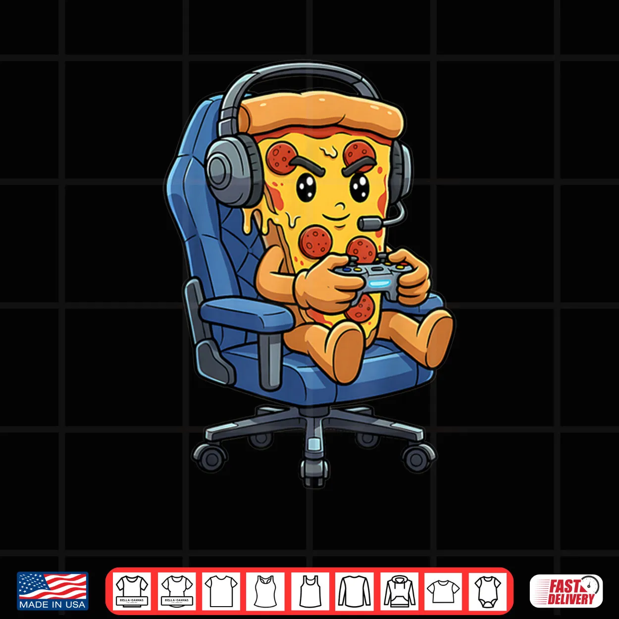 Gamer Pizza Gaming Video Game Enthusiast Shirt Gamer Pizza Gaming Video Game Enthusiast Shirt