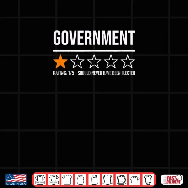 Design Government 1 Star Review Big Regret Energy Shirt