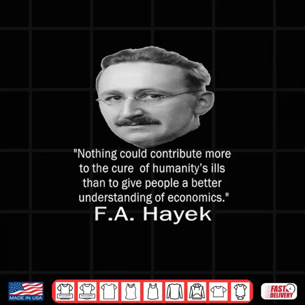 Hayek and Mises on Teaching Economics. Shirt 3 Design Hayek and Mises on Teaching Economics. Shirt