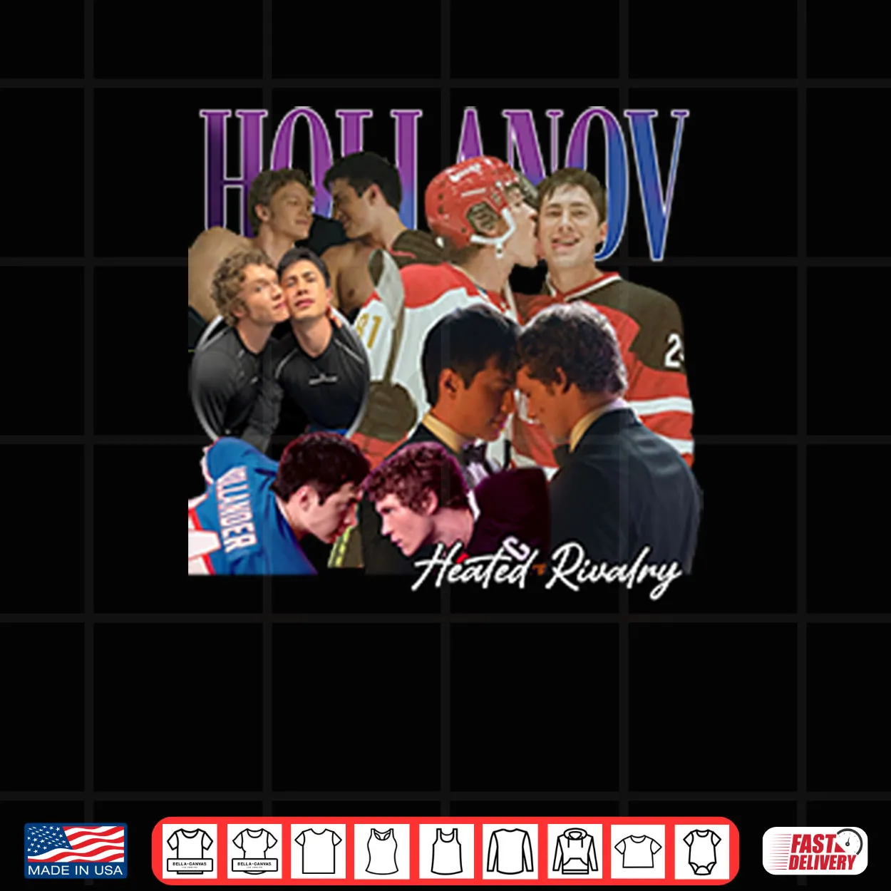 Hollanov Heated Rivalry Shirt Hollanov Heated Rivalry Shirt