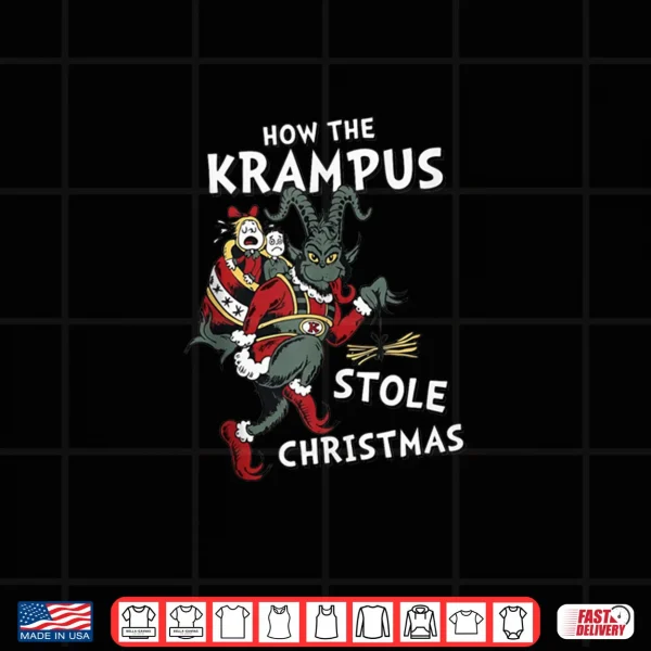 How The Krampus Stole Christmas Shirt 3 Design How The Krampus Stole Christmas Shirt