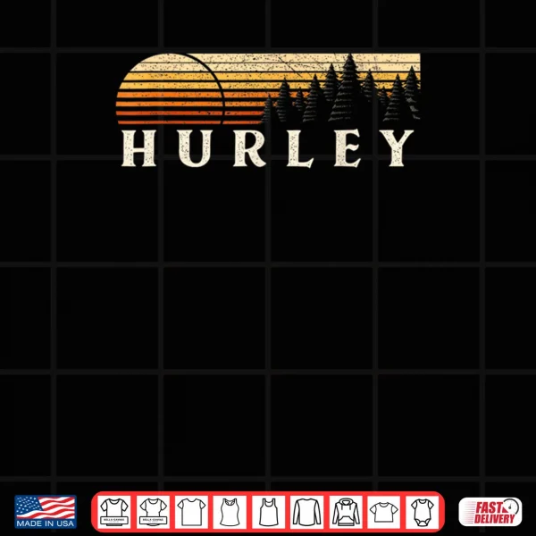 Design Hurley KY Vintage Sunset Retro Shirt