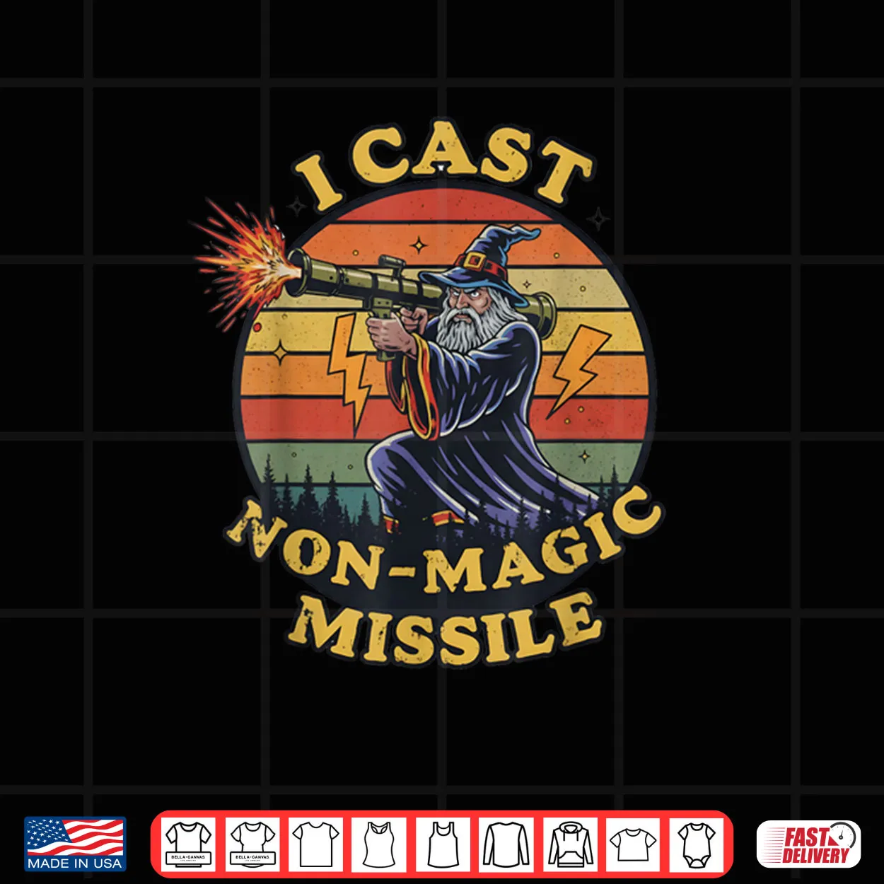 I Cast Non Magic Missile Shirt I Cast Non Magic Missile Shirt