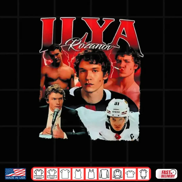 Ilya Rozanov Shane Hollander Vintage Retro 90s Shirt 4 Design Ilya Rozanov Shane Hollander Vintage Retro 90s Shirt