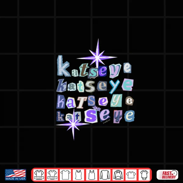 Katseye Inspired Stars Fan Design Comfortable Streetwear Shirt 4 Design Katseye Inspired Stars Fan Design Comfortable Streetwear Shirt