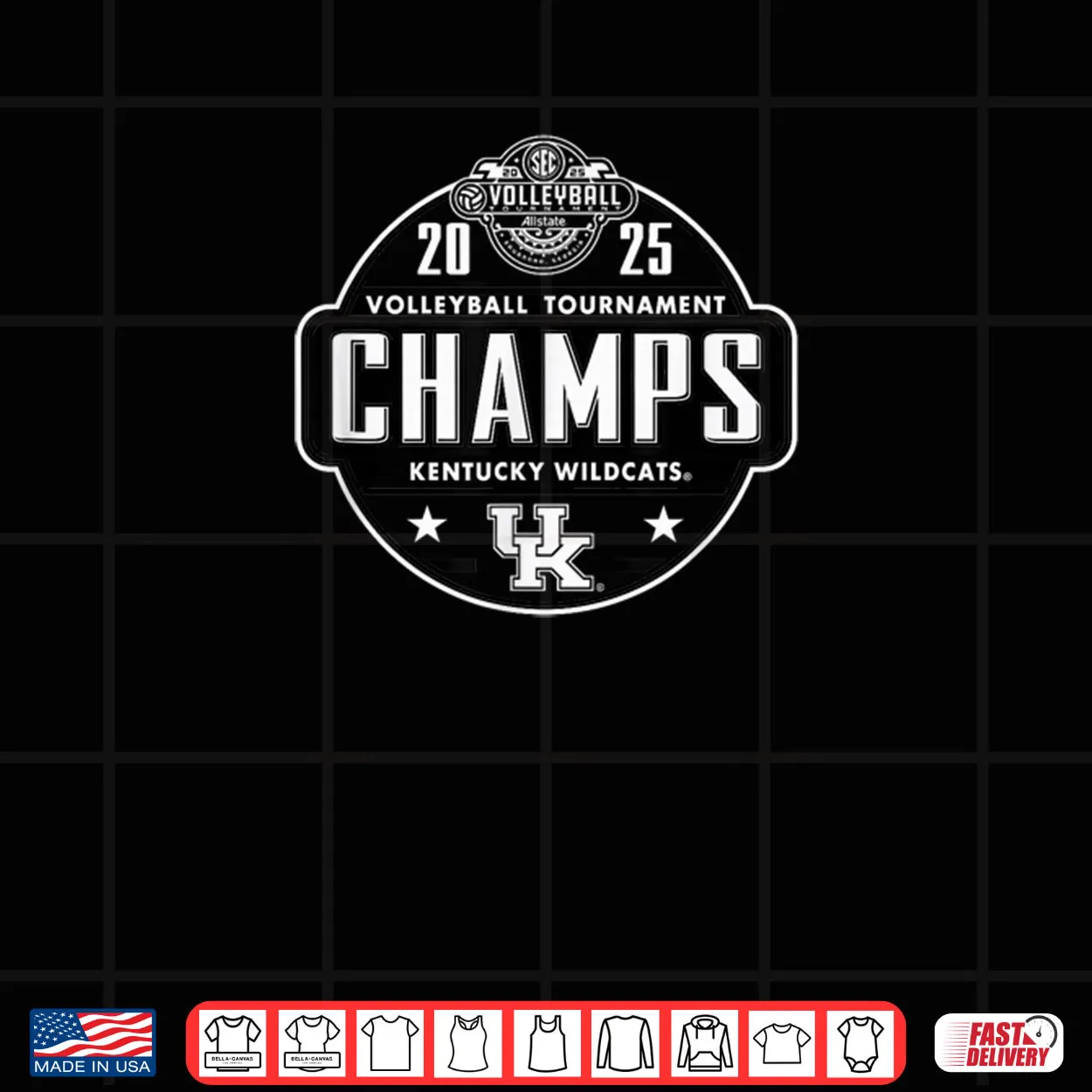 Kentucky Wildcats SEC Champs 2025 Volleyball Shirt Kentucky Wildcats SEC Champs 2025 Volleyball Shirt