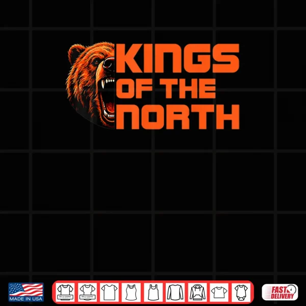 Design Kings of The North Roaring Bear Shirt