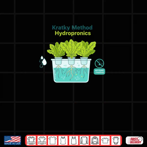Kratky Method Hydroponics Diagram Simple Passive Gardening Shirt 3 Design Kratky Method Hydroponics Diagram Simple Passive Gardening Shirt
