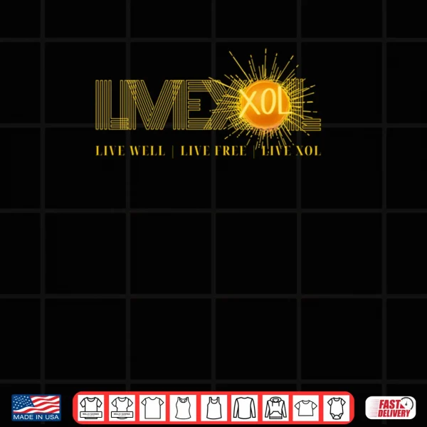 Design LiveXOL Supporter Wear Limited Early Edition Shirt