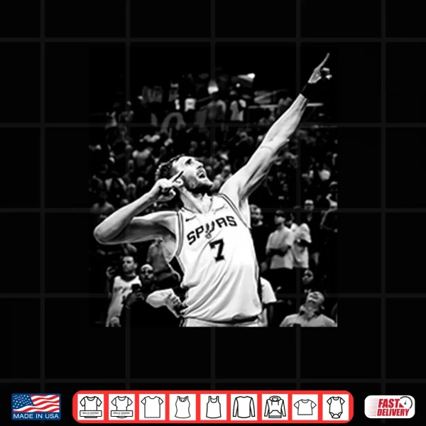 Luke Kornet San Antonio Spurs After Game Winning Block Against Orlando Magic Shirt 3 Design Luke Kornet San Antonio Spurs After Game Winning Block Against Orlando Magic Shirt
