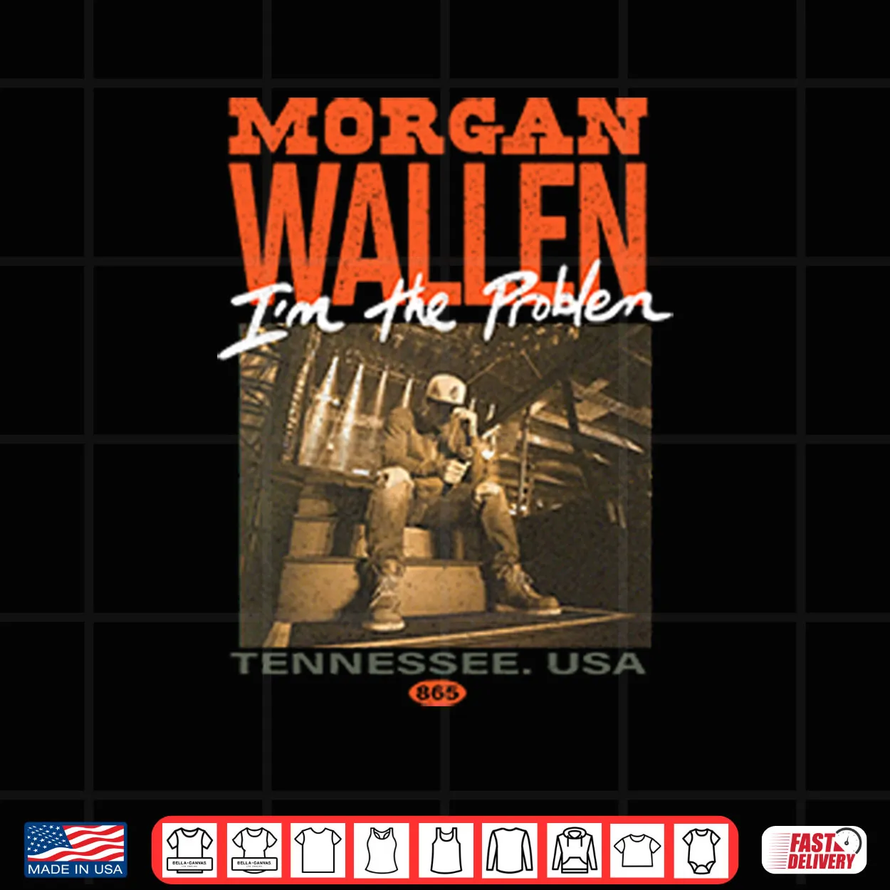Morgan Wallen I’m The Problem Tennessee USA Shirt Morgan Wallen I’m The Problem Tennessee USA Shirt