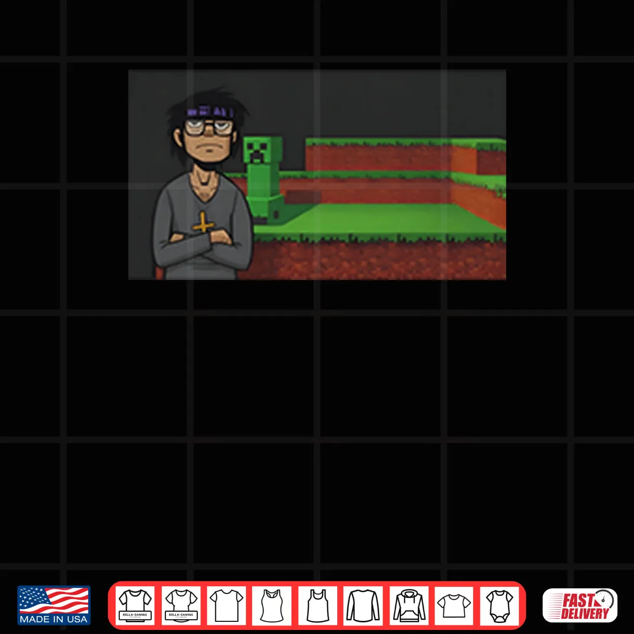 Murdoc Niccals Minecraft Shirt Murdoc Niccals Minecraft Shirt