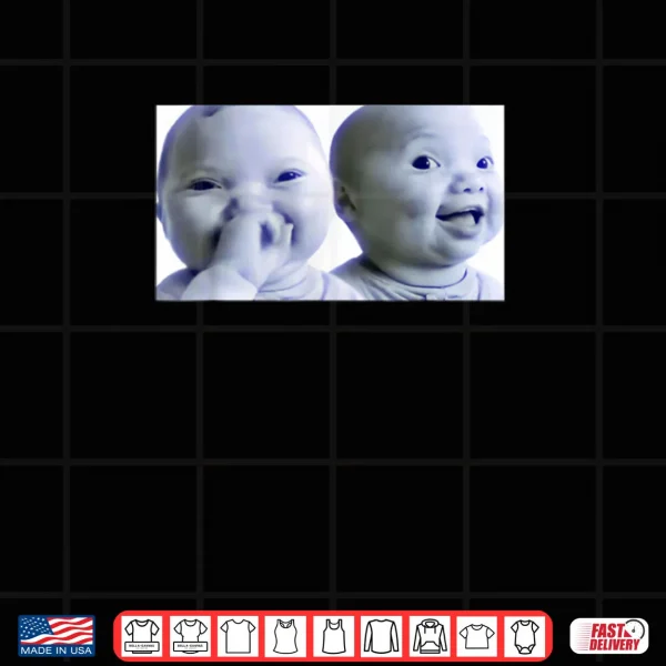 Design Niche Baby gen z Meme ai Viral Giggling AI Laughing Shirt