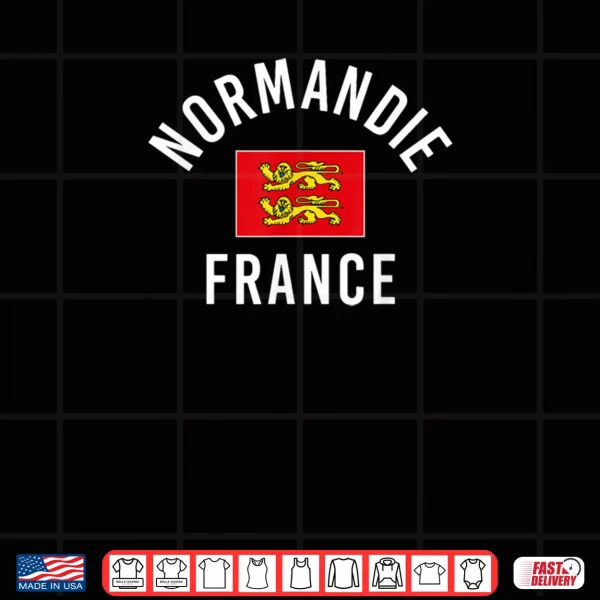 Normandy France Flag Shirt 3 Design Normandy France Flag Shirt