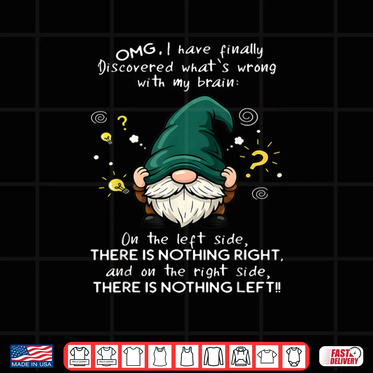 OMG I Have Finally Discovered What’s Wrong with My Brain Shirt OMG I Have Finally Discovered What’s Wrong with My Brain Shirt