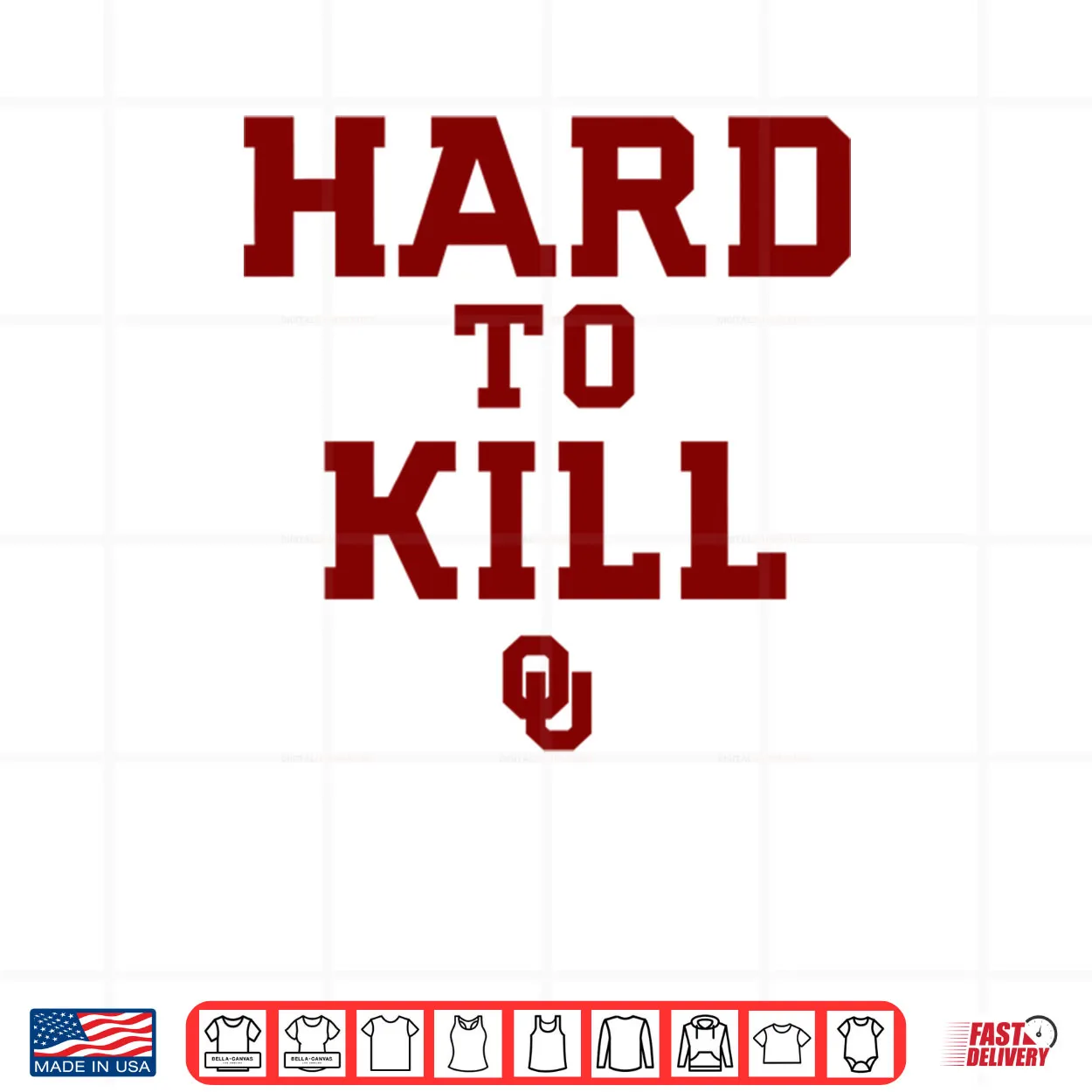 Oklahoma Hard To Kill Shirt Oklahoma Hard To Kill Shirt