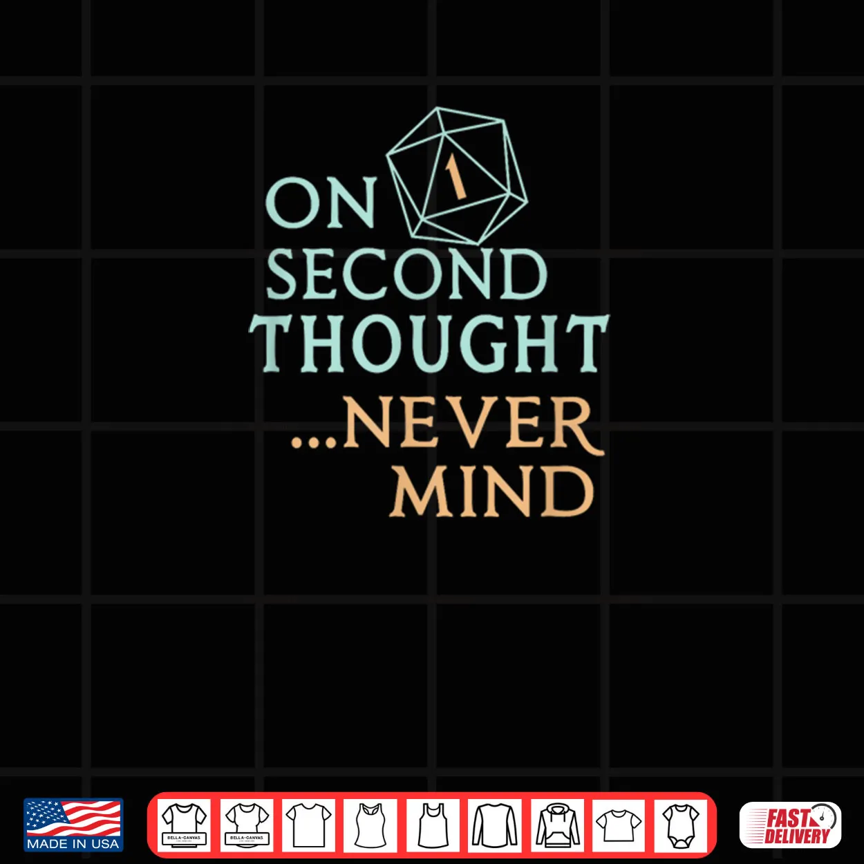 On Second Thought Never Mind Shirt On Second Thought Never Mind Shirt