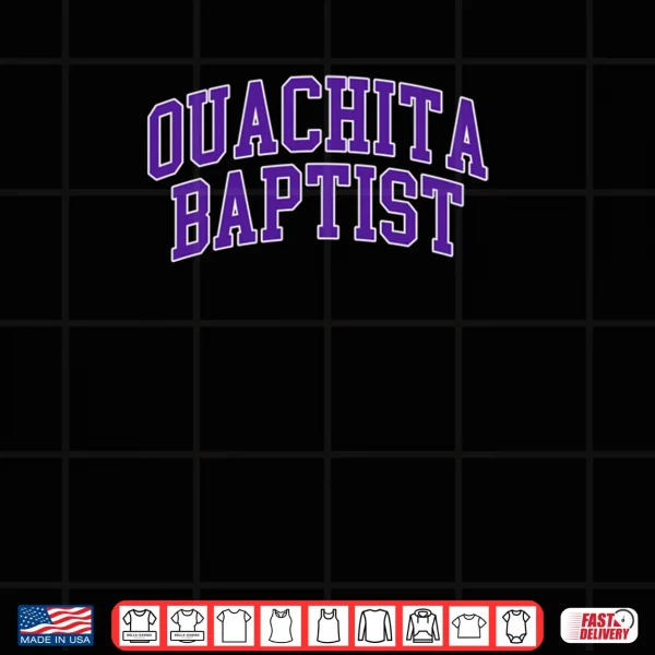 Design Ouachita Baptist University Athletics Vintage Arch Shirt