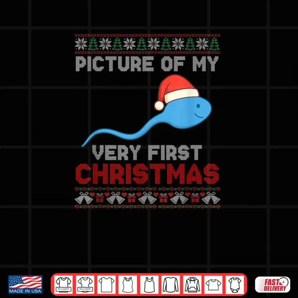 Design Picture of My Very First Christmas Joke Shirt