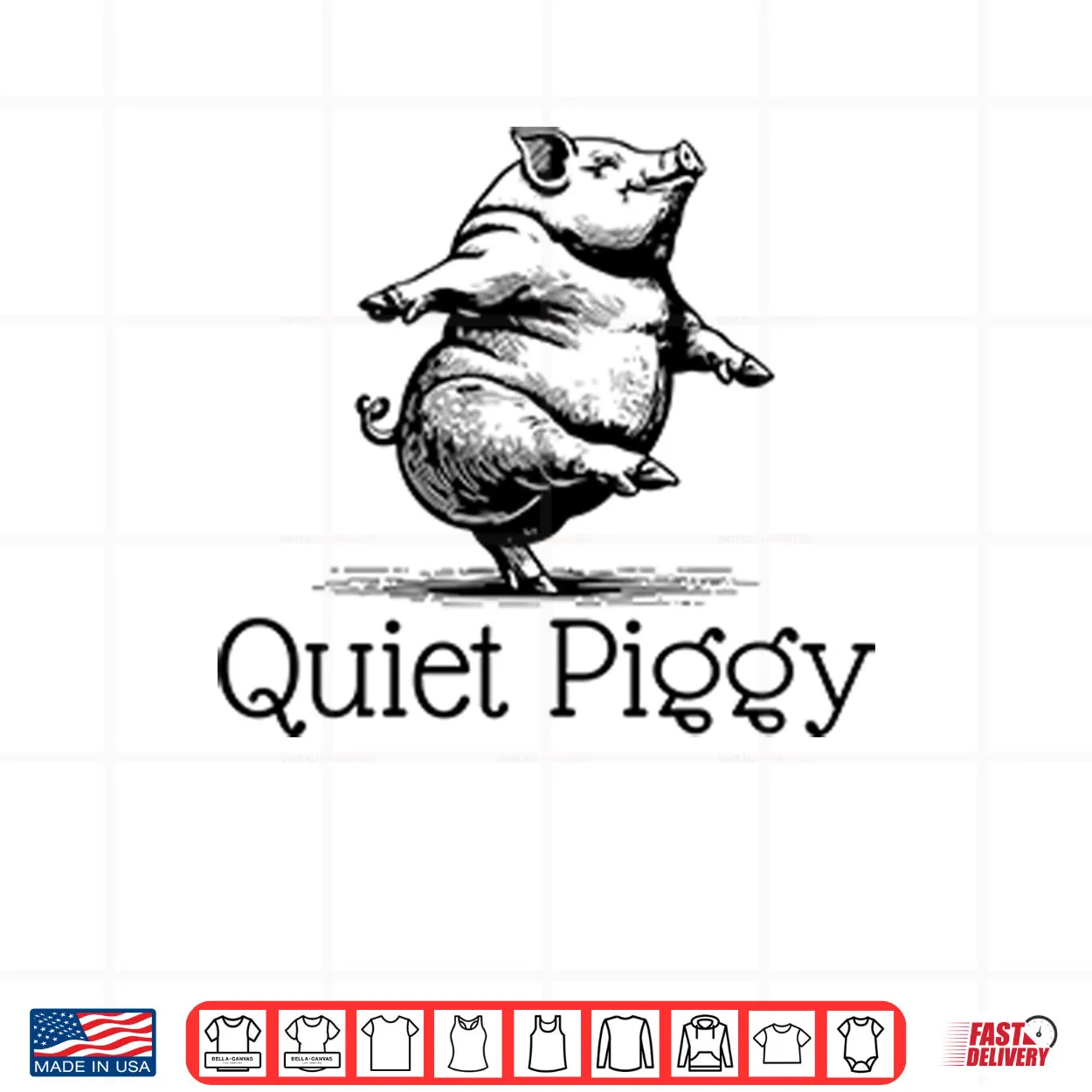 Quiet Piggy Donald Trump Shirt Quiet Piggy Donald Trump Shirt