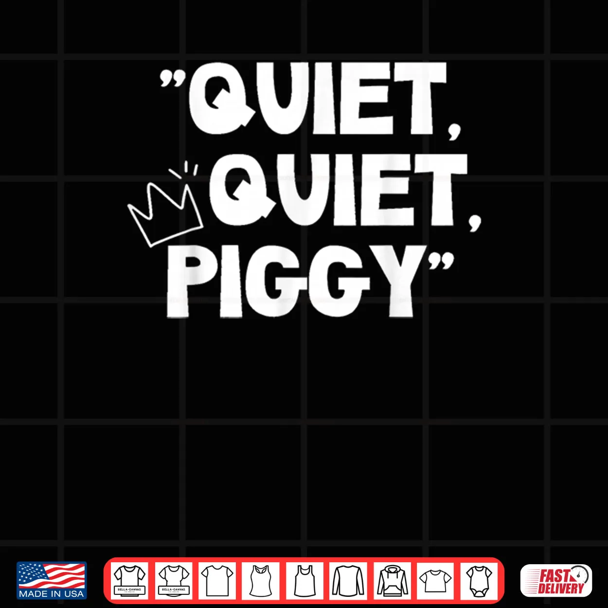 Quiet Quiet Piggy Shirt Quiet Quiet Piggy Shirt