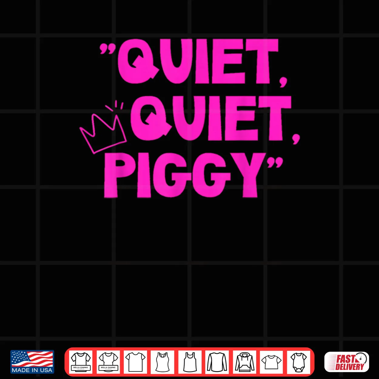 Quiet Quiet Piggy Shirt Quiet Quiet Piggy Shirt
