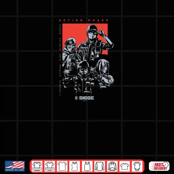 Design Rainbow 6 Siege Shirt 1