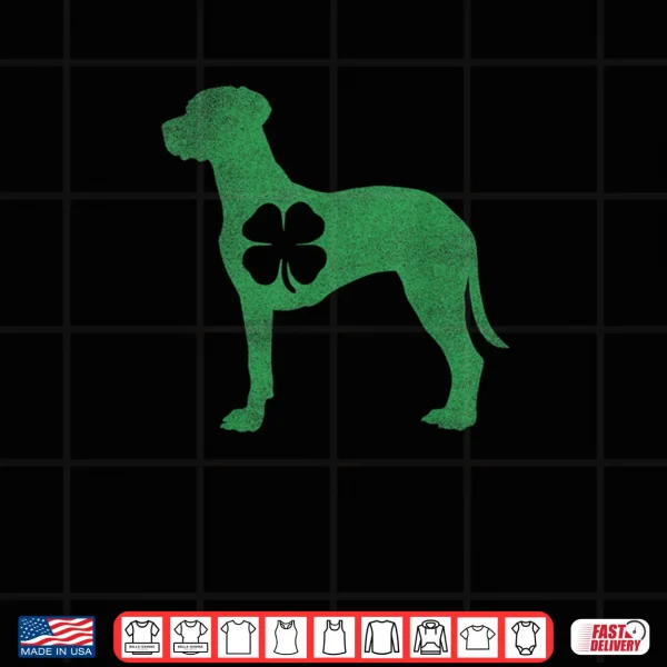 Design Rhodesian Ridgeback Shamrock St Patricks Day Saint Paddys Shirt