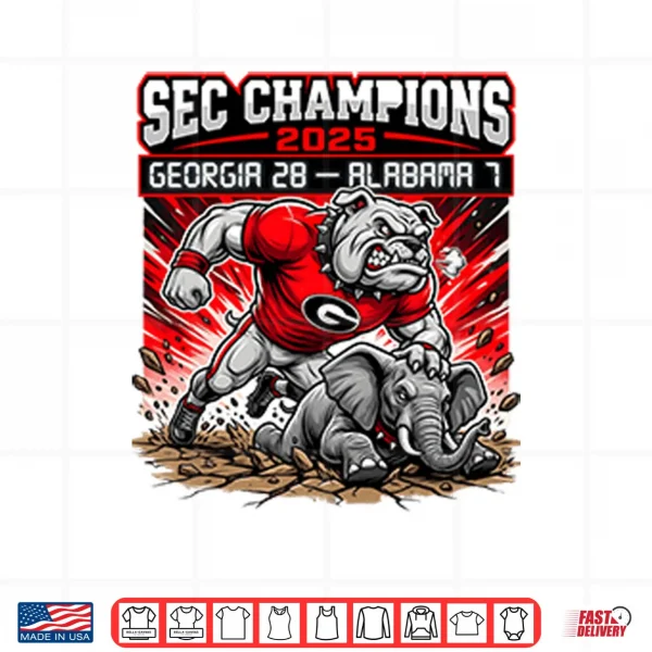SEC Champions Georgia 28 Alabama 7 Shirt 3 Design SEC Champions Georgia 28 Alabama 7 Shirt