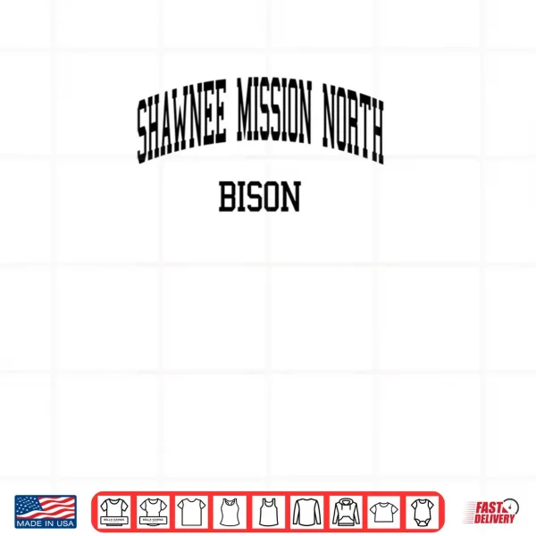 Design Shawnee Mission North High School HS Overland Park KS Retro Shirt