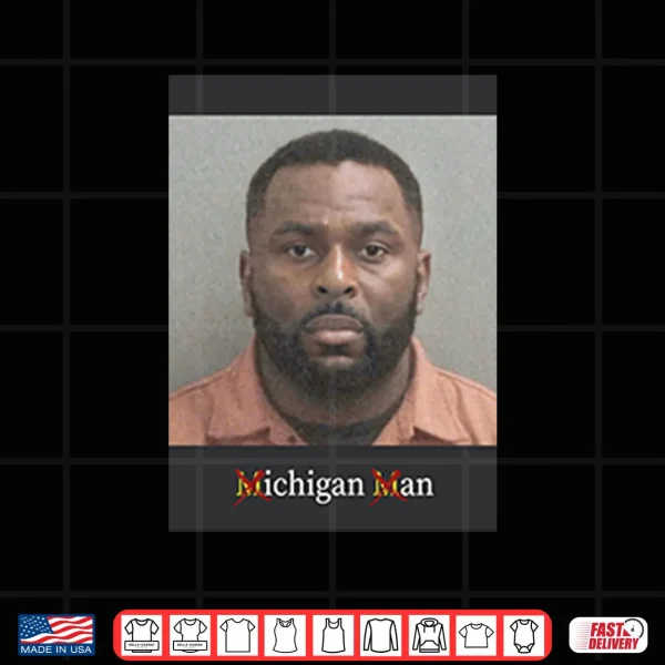 Sherrone Moore Mugshot Shirt 3 Design Sherrone Moore Mugshot Shirt