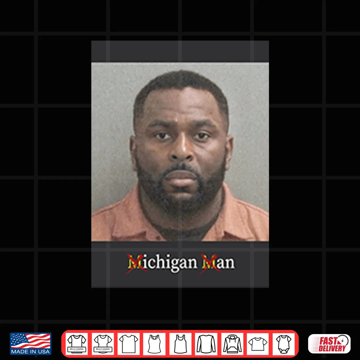 Sherrone Moore Mugshot Shirt Sherrone Moore Mugshot Shirt