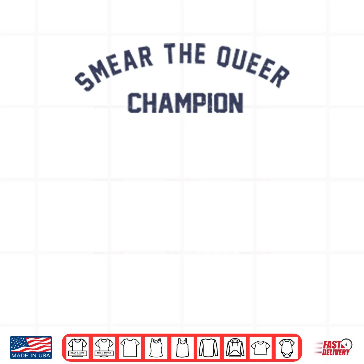 Smear The Queer Champion Shirt Smear The Queer Champion Shirt