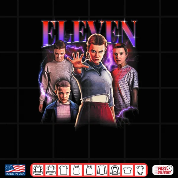 Stranger Things Eleven Shirt 4 Design Stranger Things Eleven Shirt