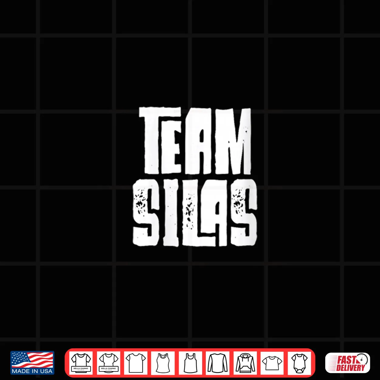 Team Silas Son Dad Mom Husband Grandson Sports Shirt Team Silas Son Dad Mom Husband Grandson Sports Shirt