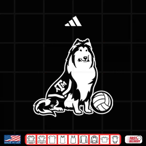 Design Texas AM Aggies Collie Shirt